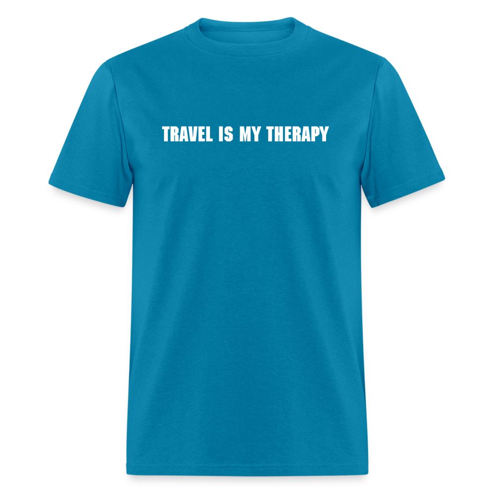 Travel is my therapy unisex t-shirt