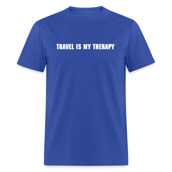 Travel is my therapy unisex t-shirt