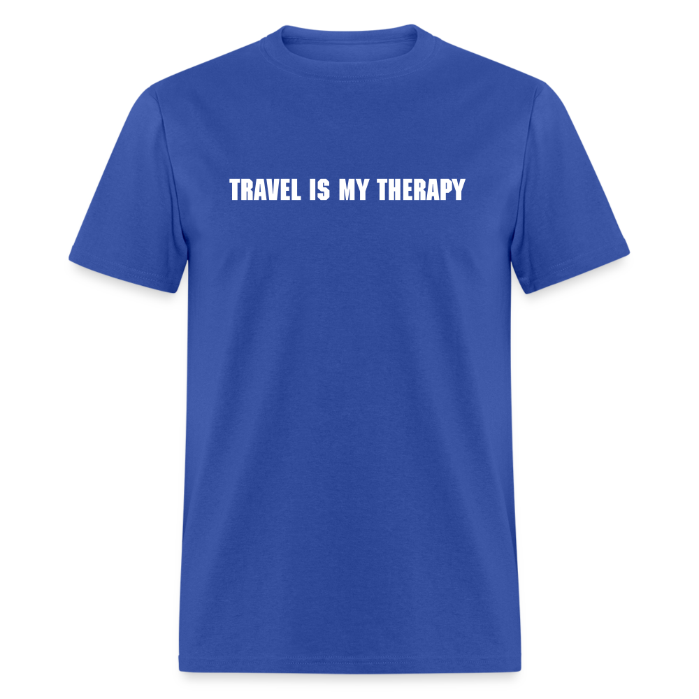 Travel is my therapy unisex t-shirt