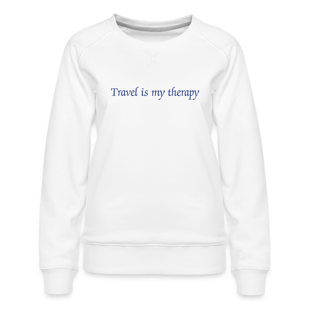 Travel is my therapy Women's Sweatshirt