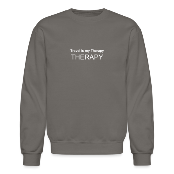 Travel is my therapy unisex sweatshirt