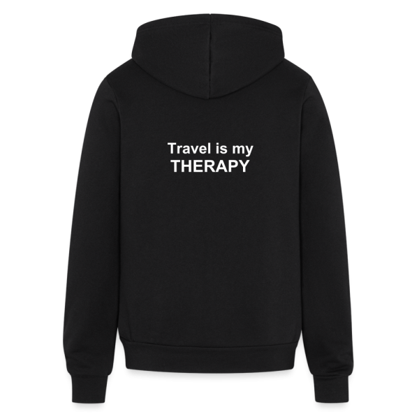 Travel is my Therapy Unisex Full Zip Hoodie