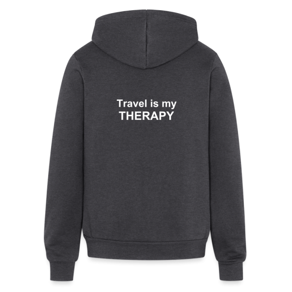 Travel is my Therapy Unisex Full Zip Hoodie