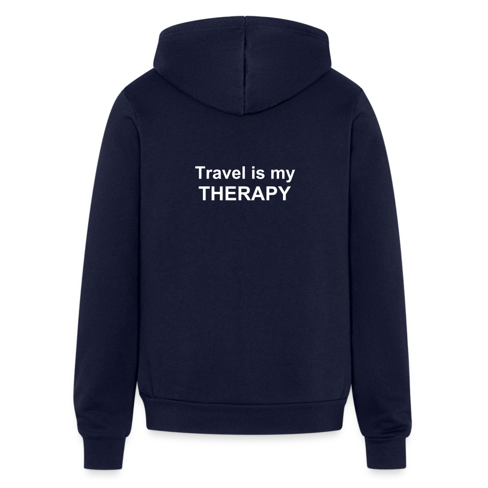 Travel is my Therapy Unisex Full Zip Hoodie