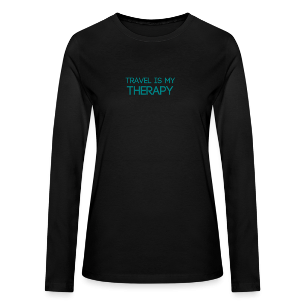 Travel is my Therapy Women's Long Sleeve T-Shirt