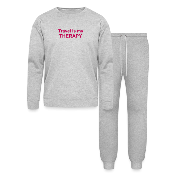 Travel is My Therapy Women's Travel & Loungewear magenta text